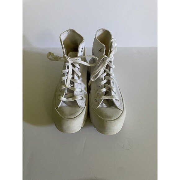 Converse Chuck Taylor All Star Lugged High White Platform Y2K 90s Women’s 6.5 - Picture 1 of 7